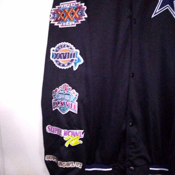 NFL Dallas Cowboys Super Bowl Jacket 3XL - Picture 3 of 7